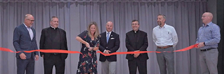 Project of the Month: Meridian Construction celebrates grand opening of 17,000 s/f St. Sebastian Hall at St. Patrick Academy